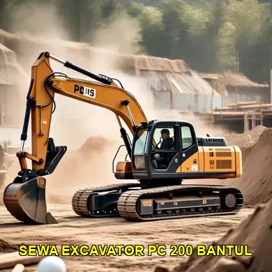 5 Alasan Memilih Sewa Excavator PC 200 di Bantul